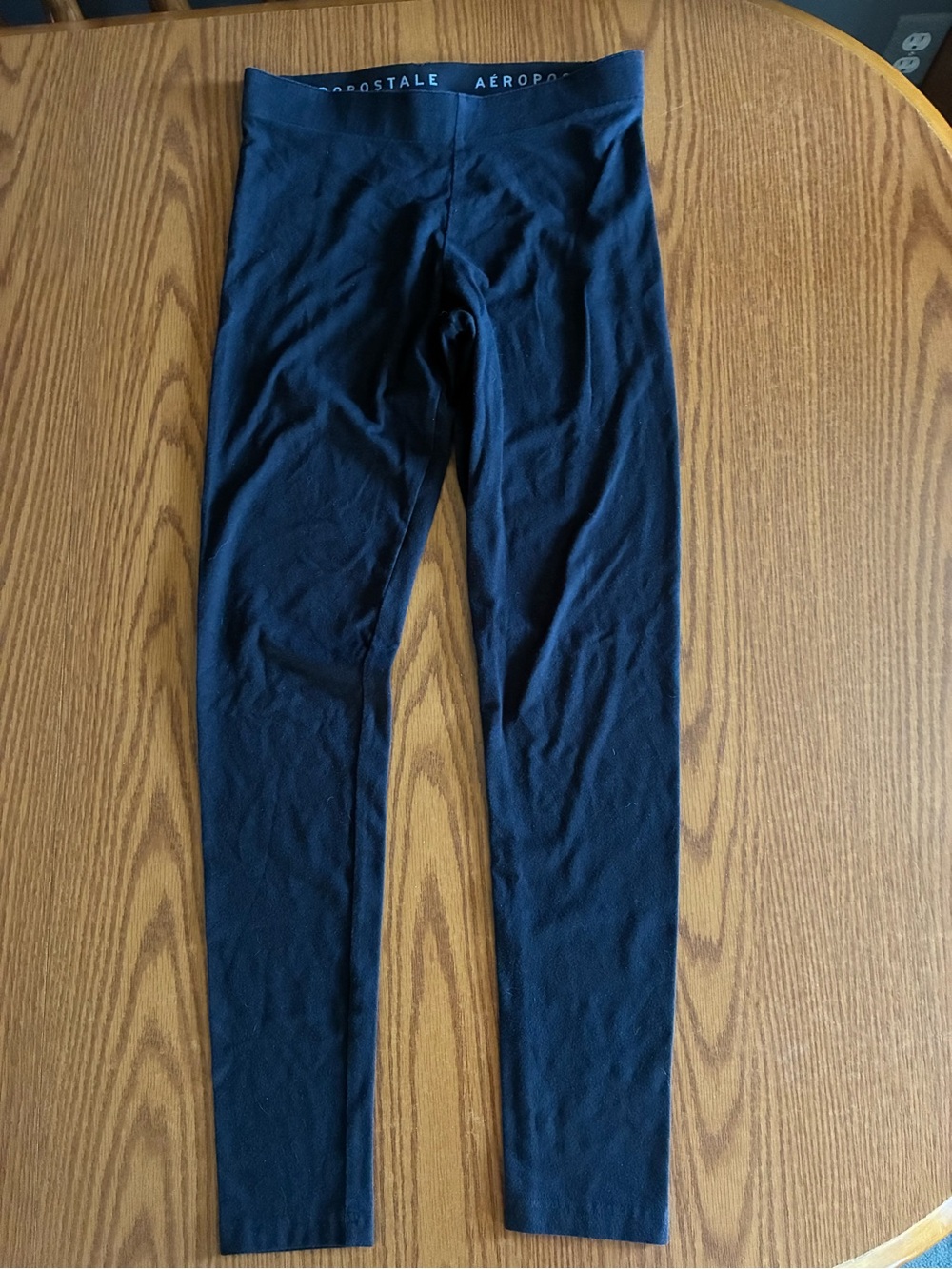Aeropostale Black Full-Length Leggings